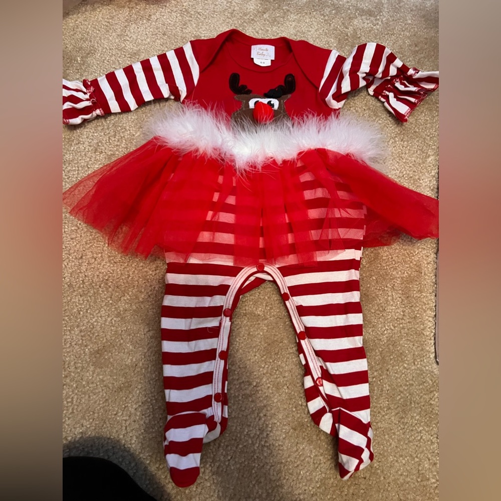 Reindeer holiday outfit